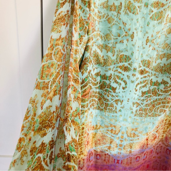 Maeve Cleome Silk Shift Dress, Small - Picture 4 of 13